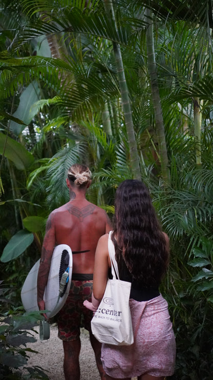 re:center Canvas Bag